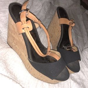Coach wedge shoes